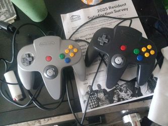 Nintendo 64 controllers