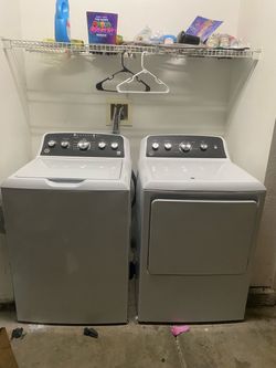 Ge brand washer and dryer set