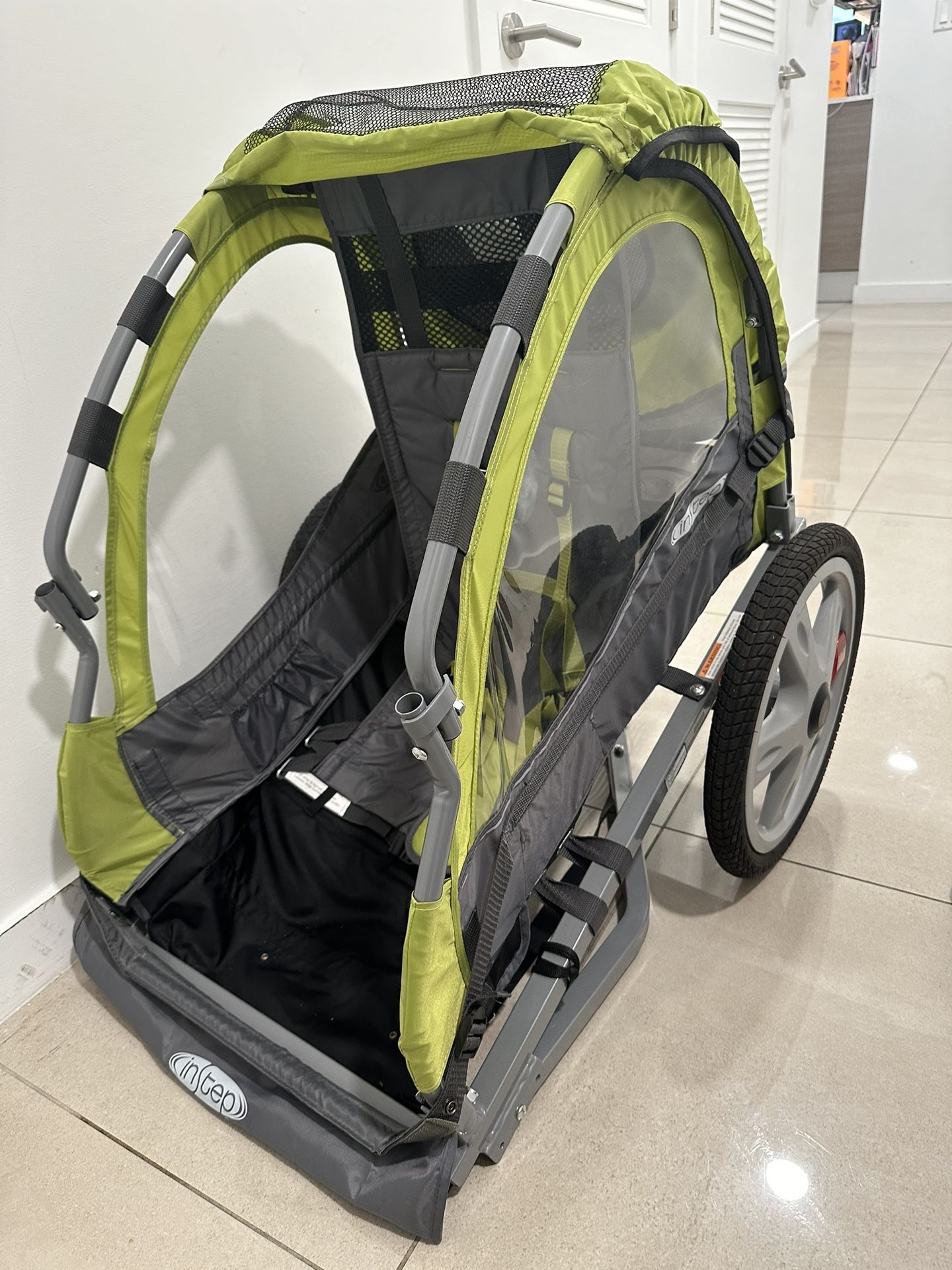 Instep Bike Trailer Y Asiento De Bicicleta