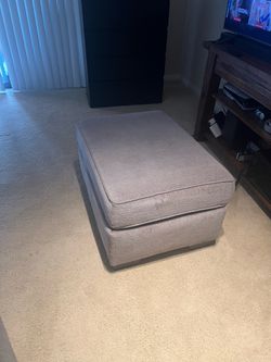 Ottoman Mcdade Ashleys Furniture  Grey