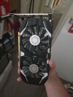 Clean MSI GTX 1050Ti 4GB