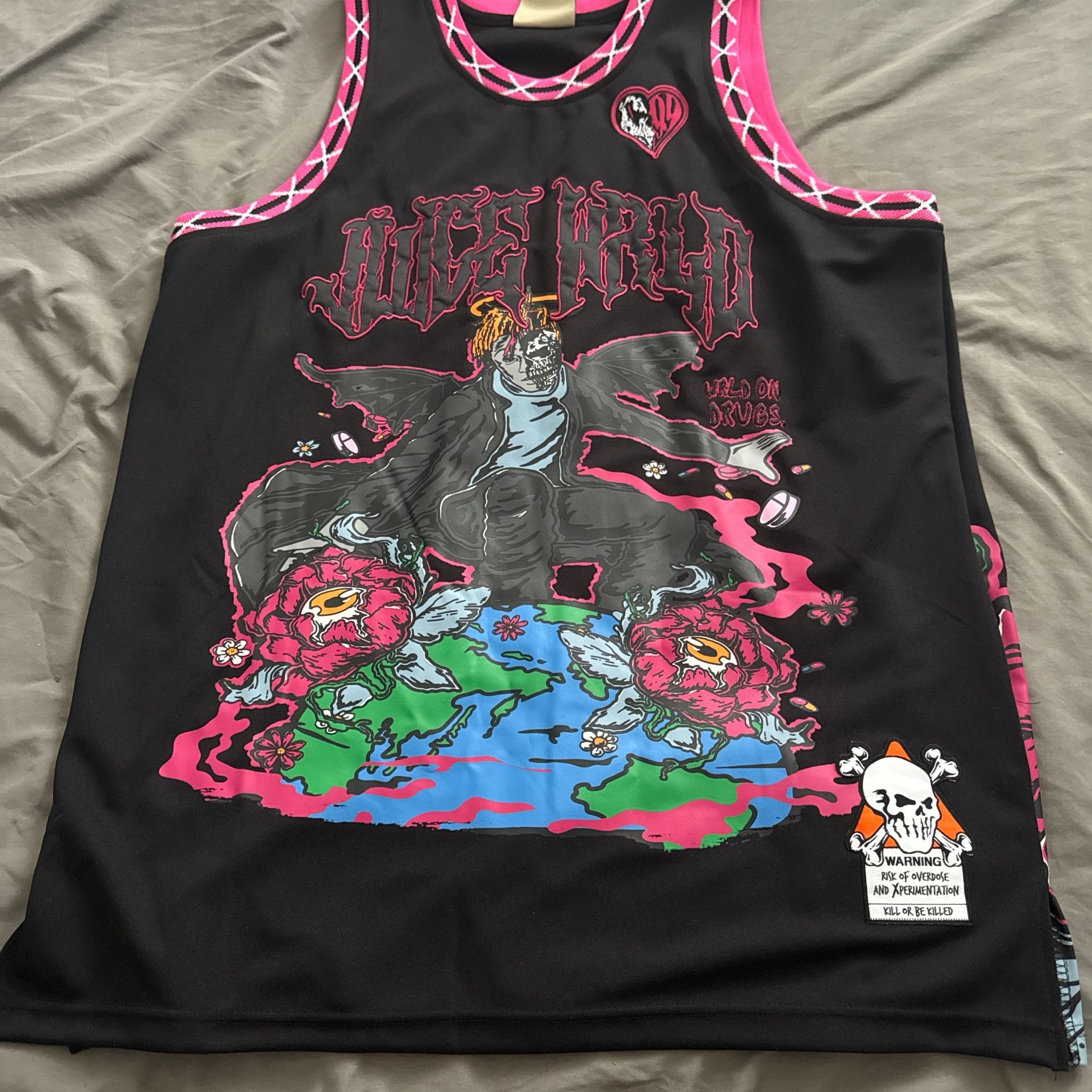 Juice Wrld Rare Jersey #WrldOnDrugs