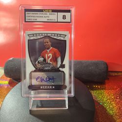 2007 Bowman Sterling #BSRA-CL Chris Leak UCG NM-MT 8