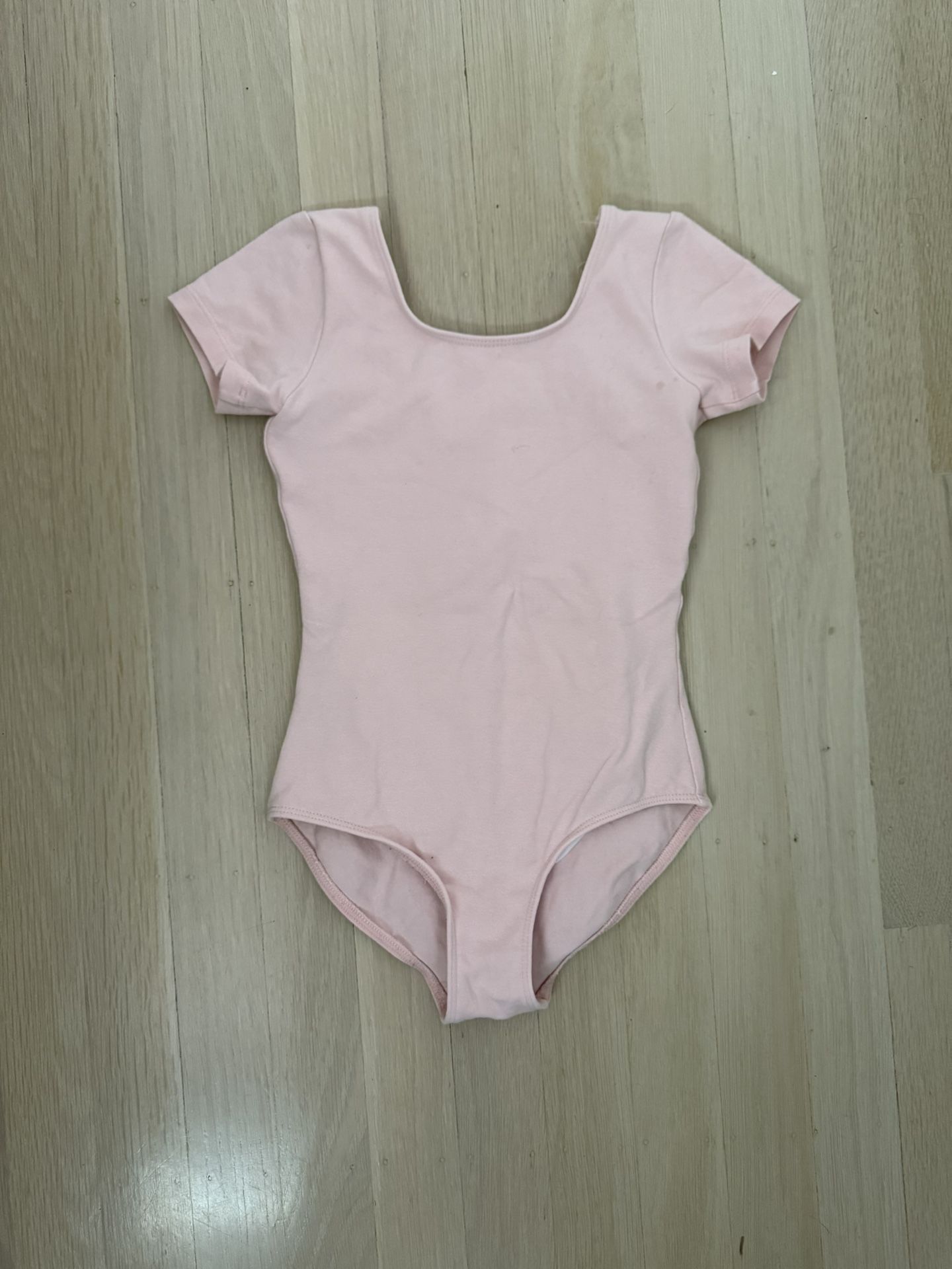 Kids pink Bloch ballet dance leotard size 6-7 years (ADI likes these)