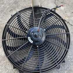 Cold Case Electric Fan 16” Puller Fan