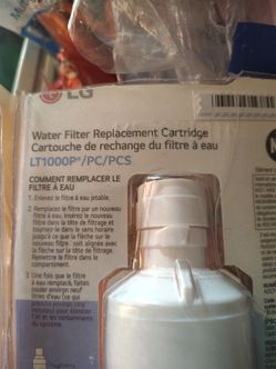 LG water filter replacement