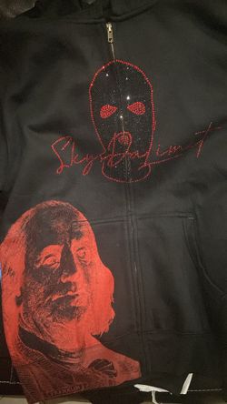 sdl rhinestone hoodie