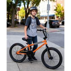 Vollsch BMX Style Kids Bike for 6-14 Years Old Boys Girls Teens 20 Inch Bicycle with Kickstand Rear V Brake Coaster Brake, Sage Green