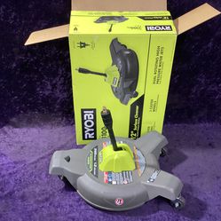 🧰🛠RYOBI 3100 PSI Electric 12” Pressure Washer Surface Cleaner w/Caster Wheels GREAT COND!-$75!🛠🧰 
