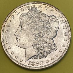 UNCIRCULATED 1883-O UNITED STATES MORGAN SILVER DOLLAR