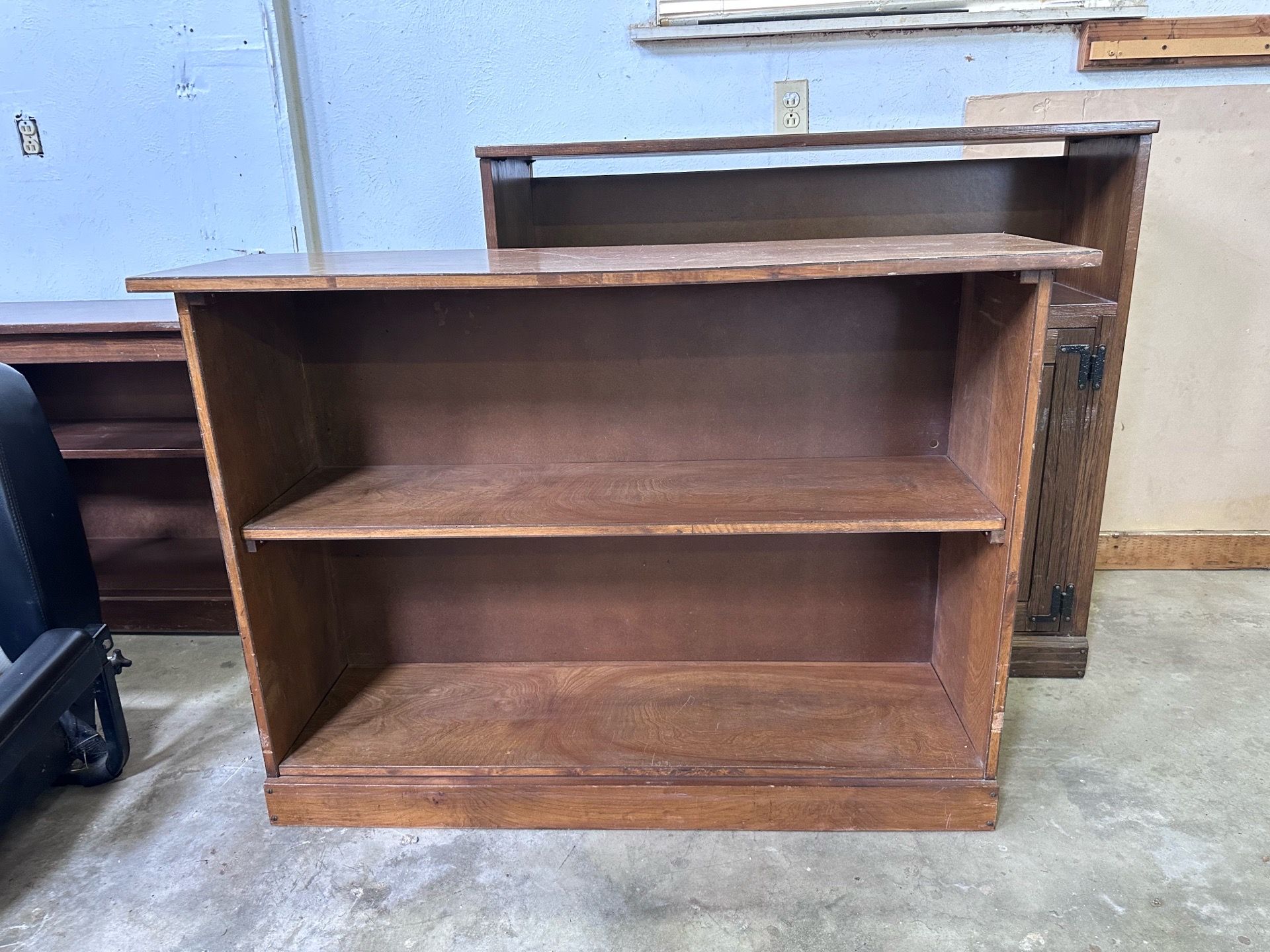 Wood bookshelf