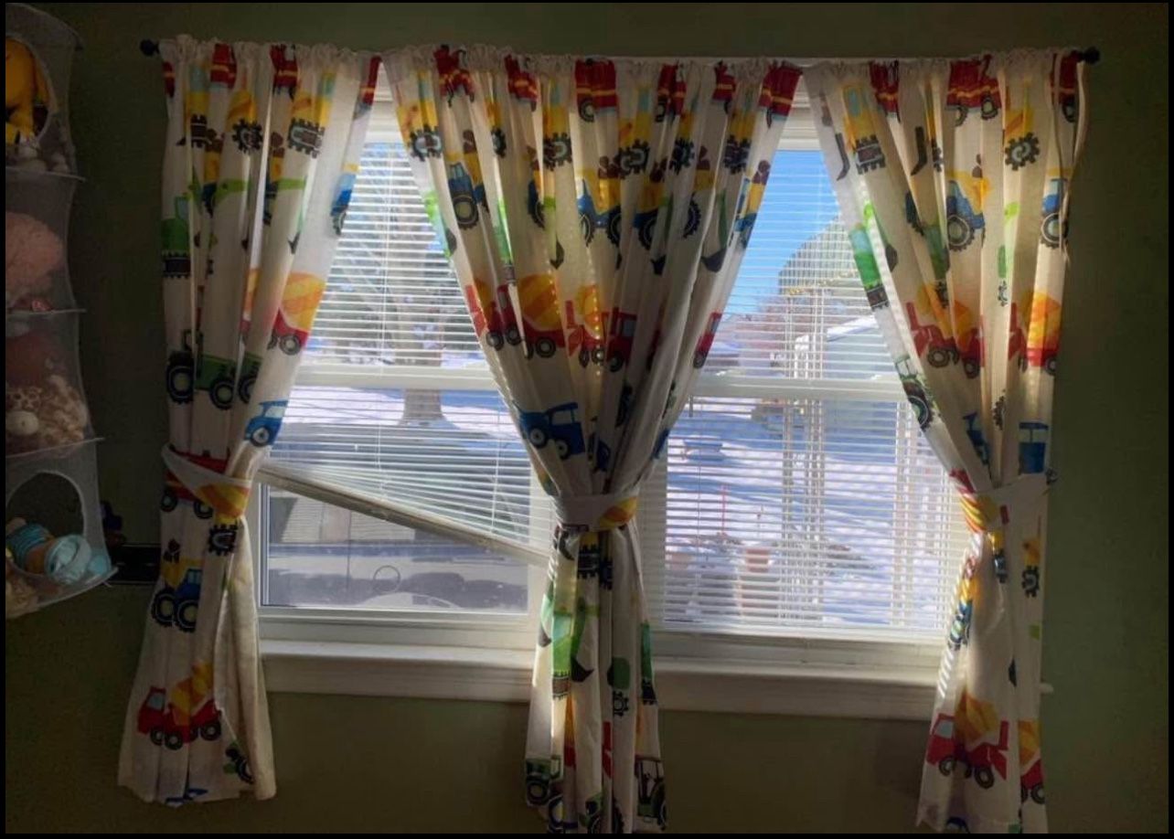 Truck Curtains-4 Panels