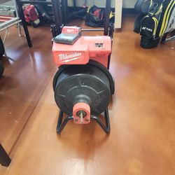 Milwaukee 18v Cordless Drain Cleaning Drum Machine Drain Snake