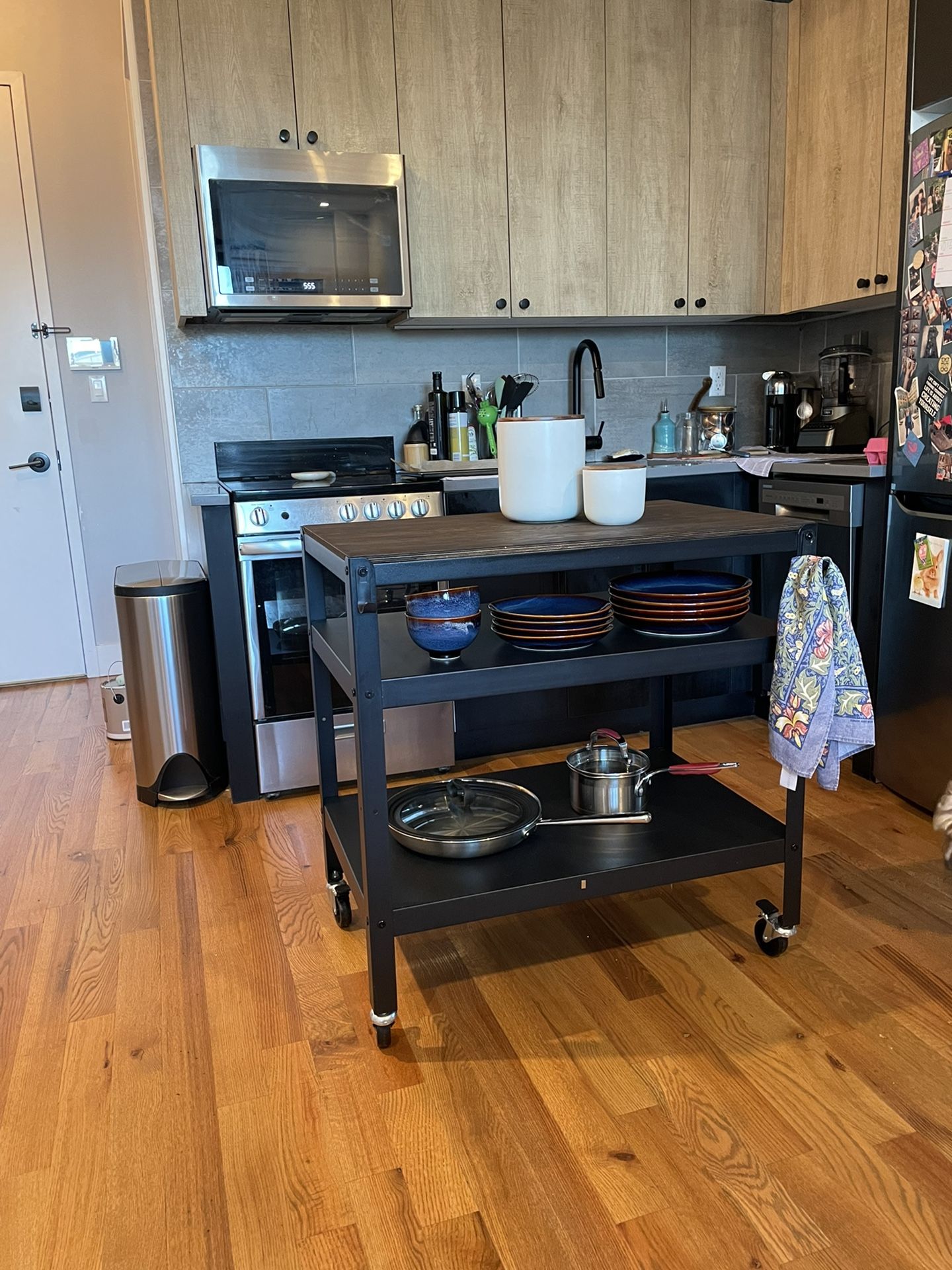 IKEA Bror Utility Cart / Kitchen Island / Work Table