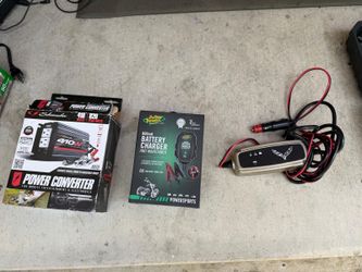 New power converter 410w asking $50  / and 800mA battery charger and maintainer asking $30 and 2005 to 2026 chevrolet corvette c6 c7 c8 battery tender