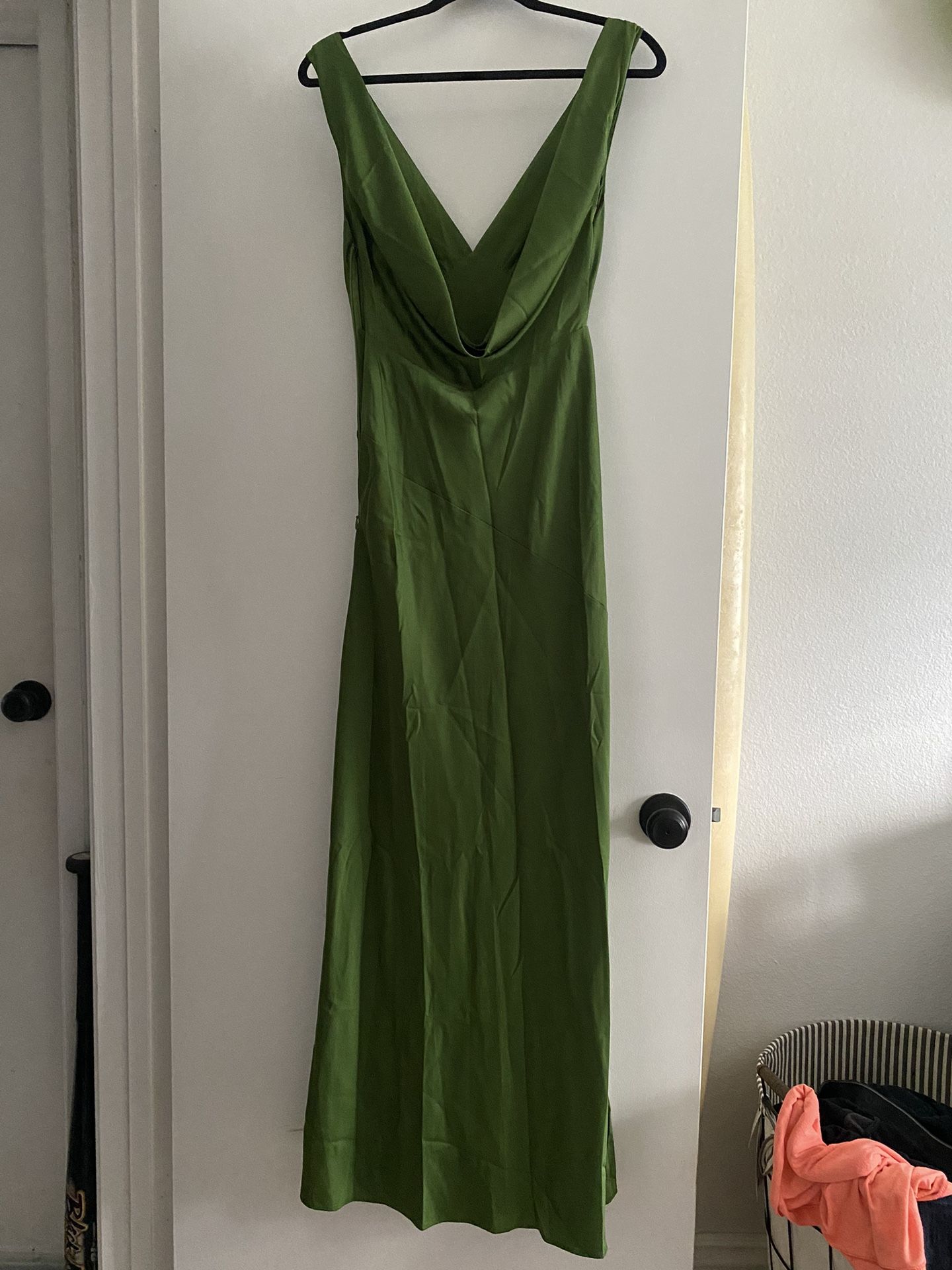 green emerald velvet dress Suki Metallic Knit Maxi Dress / Pastel Green | Meshki