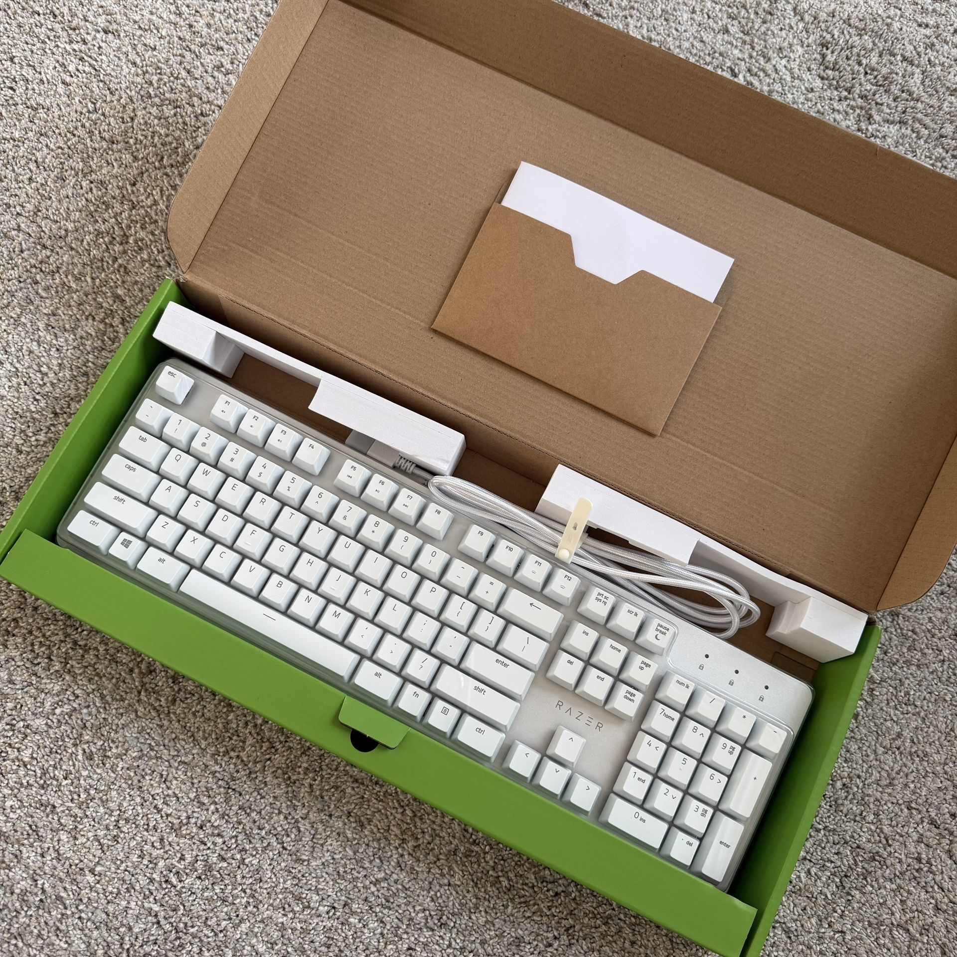 Razer Pro Type: Wireless Mechanical Productivity Keyboard Orange Mechanical Switches