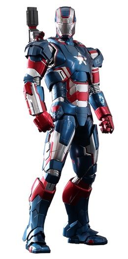 Iron patriot diecast 12 inch hot toys figure iron man 902014