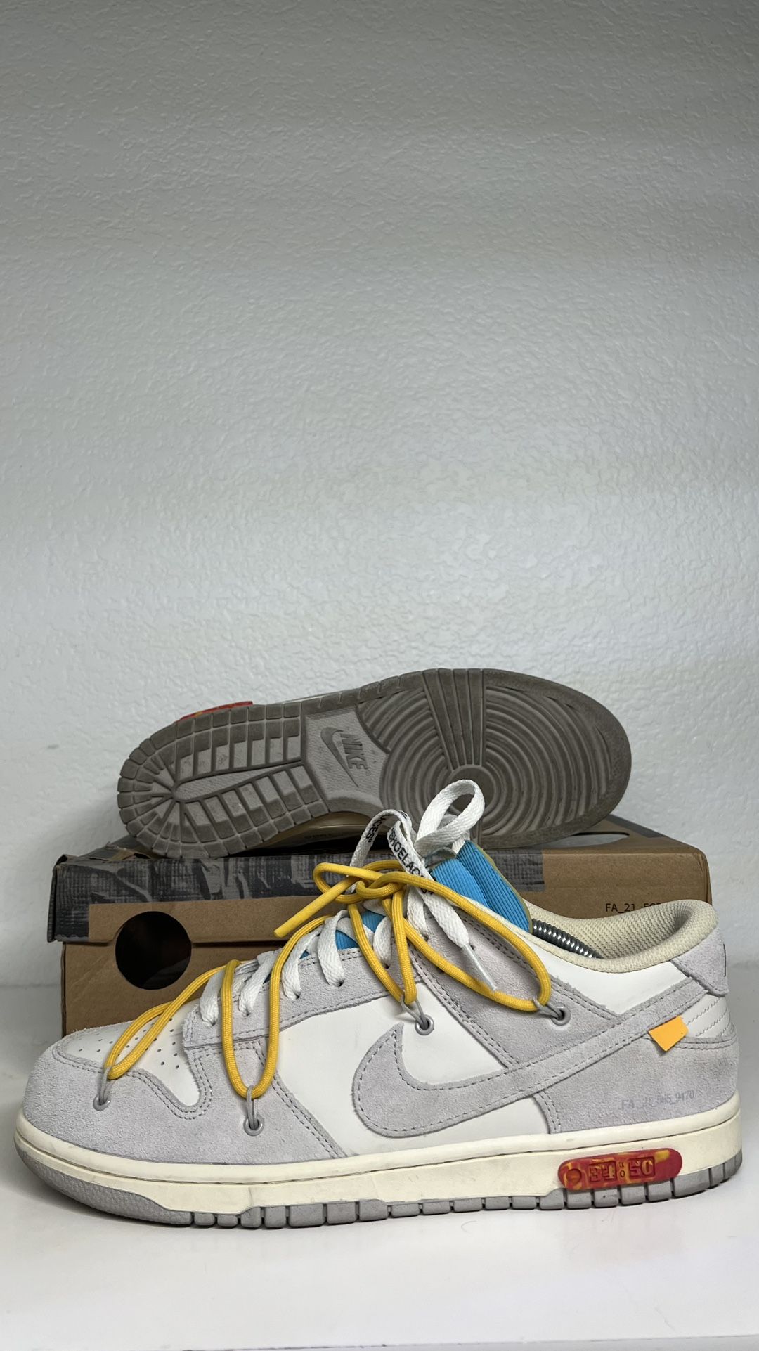 Nike Dunk OffWhite Lot 34