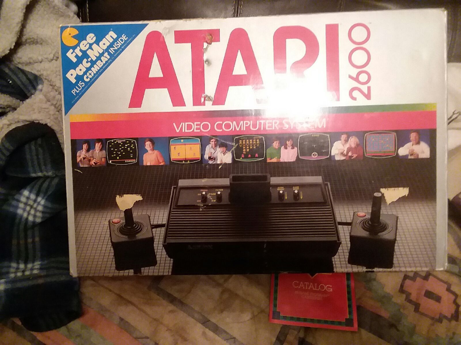 1982 Atari 2600 Darth Vader Color & 15 Games