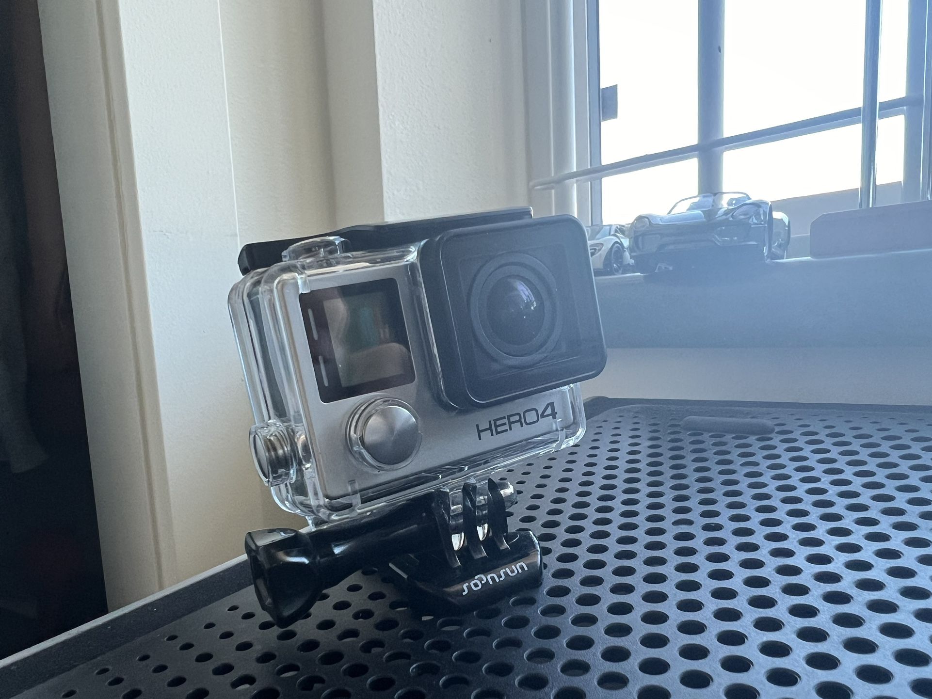 GoPro Hero 4 With Case And 16 Gb Micro CD Card!