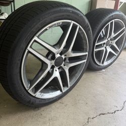 Original Mercedes Benz 4 Wheels & Tires