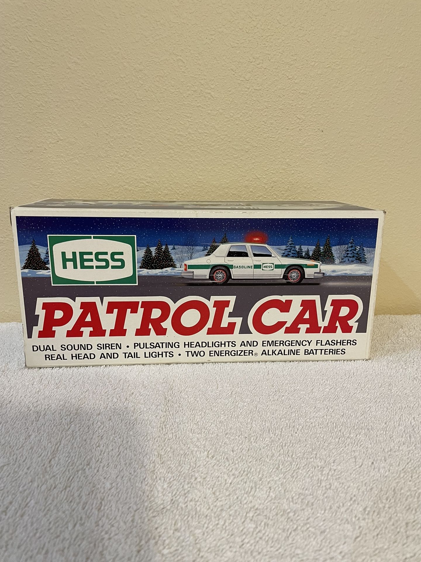 Hess Patrol Car Vintage 1993 New