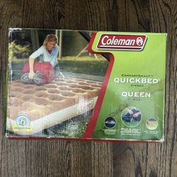 NEW - Coleman Queen Quickbed Airbed Blow Up Mattress 