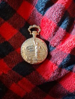 Statue Of Liberty Pocket Watch
