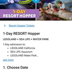 Legoland park hoper this Saturday