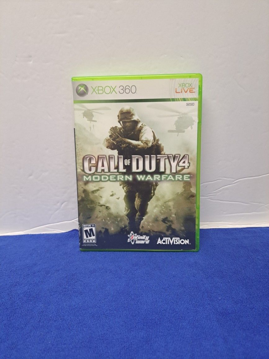 Call Of Duty 4 Modern Warfare For Xbox 360