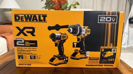 DeWalt XR 20V Hammer Drill & Impact Driver Combo Kit