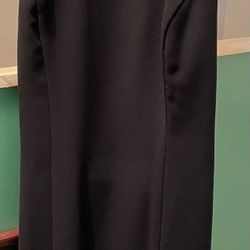 Black Dress Low Cut Back Size 5
