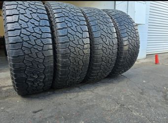 4 used tires Lt37x12.50r20 Falken Wldpeak AT3 $250.00