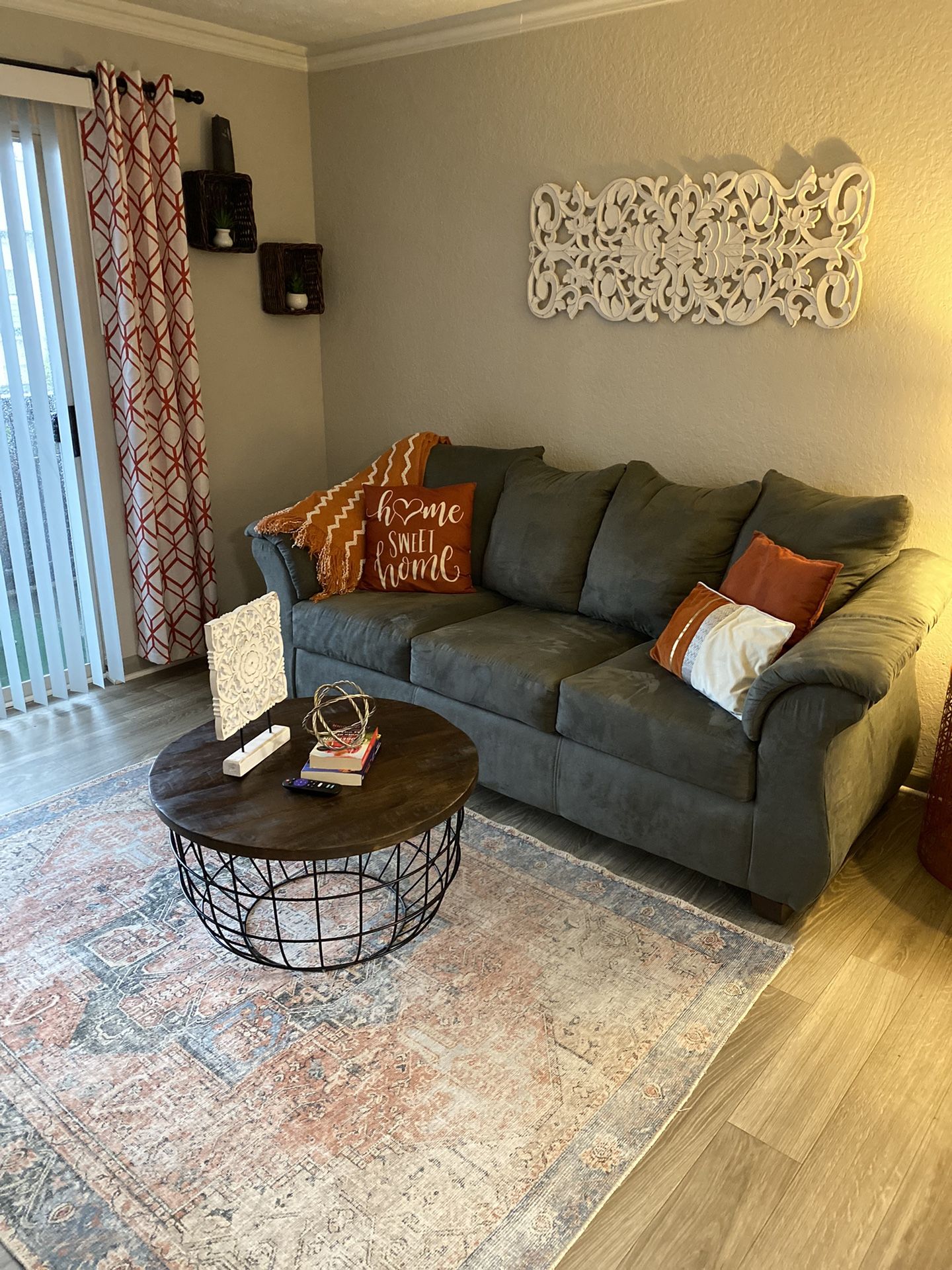 Couch With Pillows