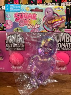 Orb Sugar Swap Baby Onesie Glitter Squishy Purple