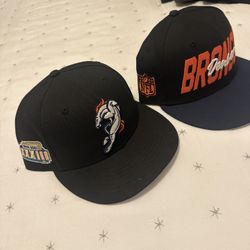 Denver Broncos 7 3/8 Hats $40 Each 