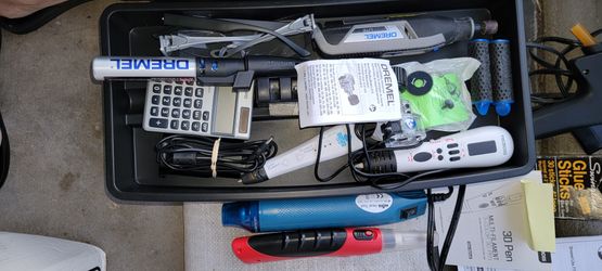 Dremel Drills,3D Doodler Pen,  Tools, Wires For Art Creations Ect