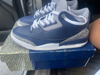 Retro Jordan 3s Georgetown SZ 11.5