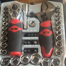 Tool kit ratchet and wrench