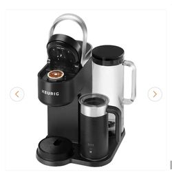 Keurig
Cafe Smart Single Serve Cup Black Coffee Maker with Frother