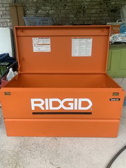 Rigid box. Tools.