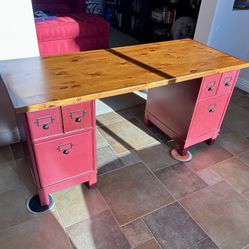 Pottery Barn Kids Red Desk