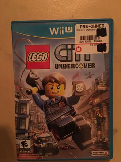 Nintendo Wii U LEGO coty undercover