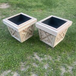 Custom Handmade Cedar Planters