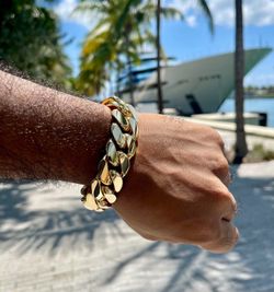 Bracelet Miami Cuban Link Gold Plated 20mm - 7inch / 8inch | 18k & 14k