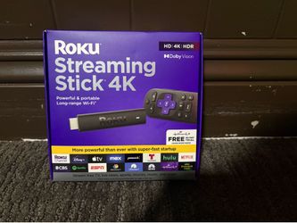Roku Streaming Stick 4K - New Sealed - HD/4K/HDR Dolby Vision - Voice Remote
