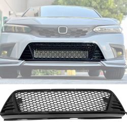 22-24 Honda Civic (Type R Style) Front Lower Grill Gloss Black