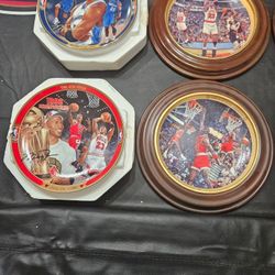 Michael Jordan Commemorative Plates