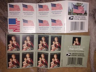 two books of 20 stamps first class total of 40